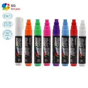 색상 분필 창 마커