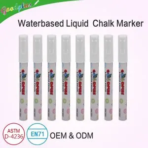 액체 초크 마커 화이트 컬러